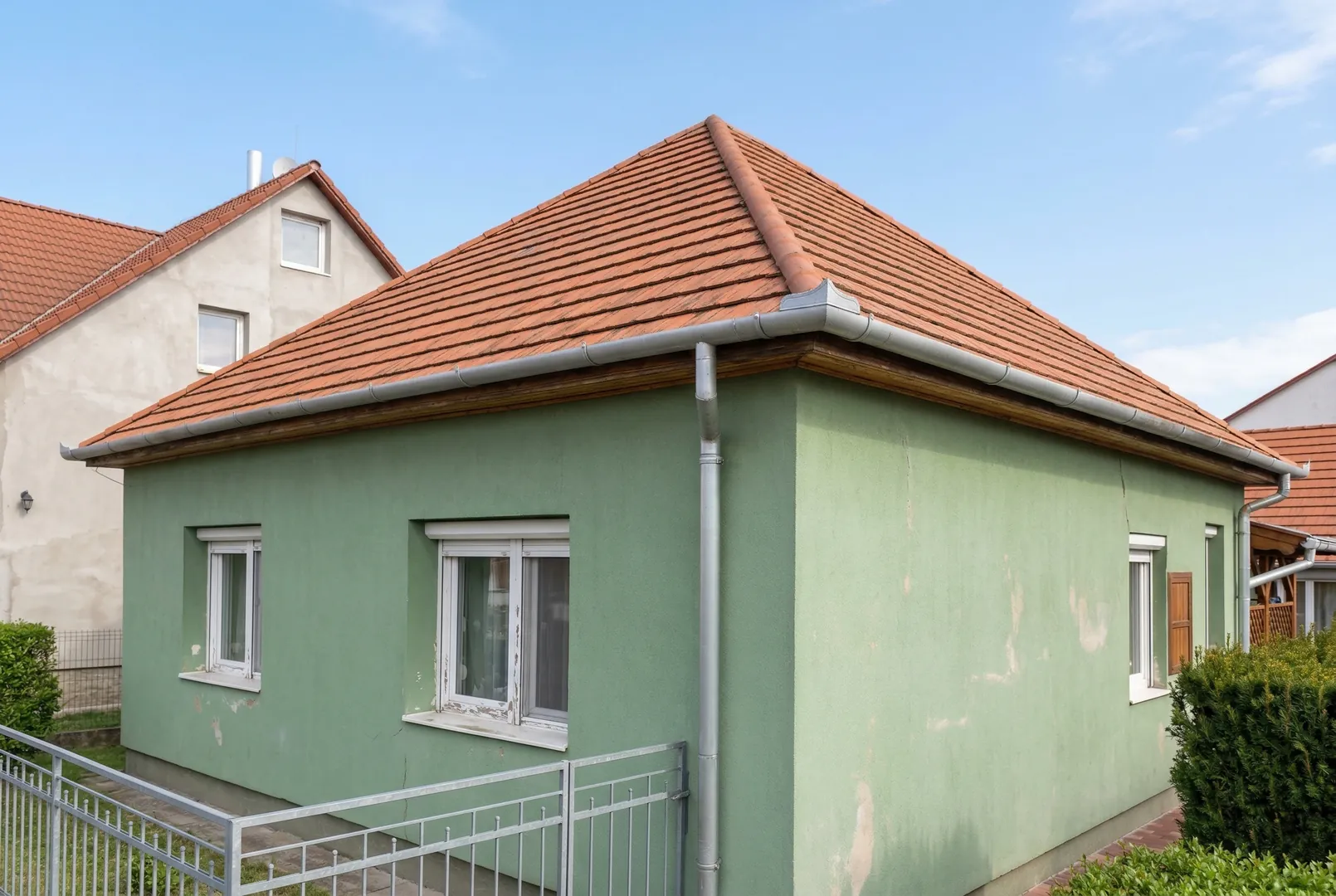 Exterior renovation on facade photos